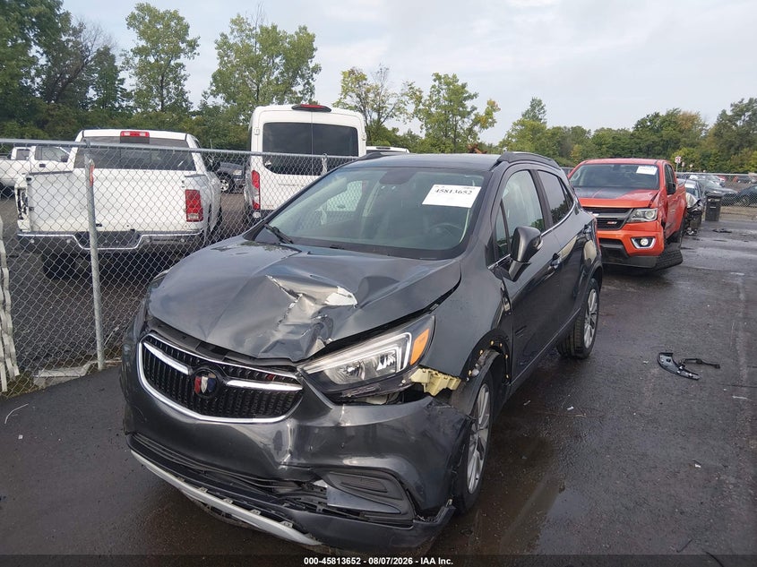 Vin: kl4cjasb3jb621439, lot: 46312498, buick encore preferred 20182