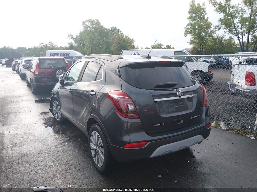 Vin: kl4cjasb3jb621439, lot: 46312498, buick encore preferred 20183