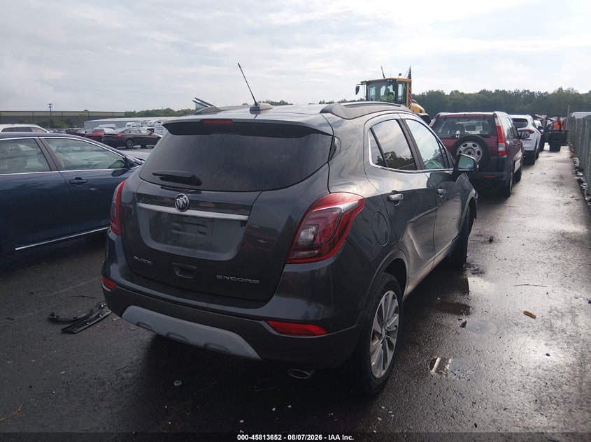Vin: kl4cjasb3jb621439, lot: 46312498, buick encore preferred 20184