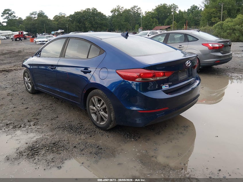Vin: 5npd84lf6jh241471, lot: 46312519, hyundai elantra sel 20183