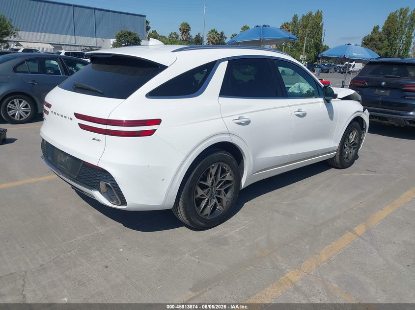 Vin: kmumadtbxnu051232, lot: 46312520, genesis gv70 2.5t awd 20224