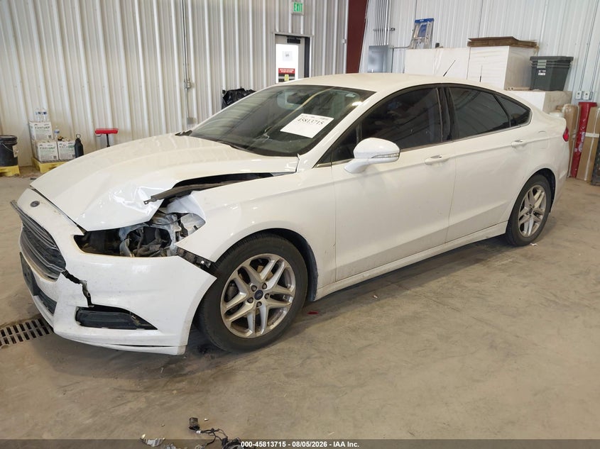 Vin: 3fa6p0h75gr245819, lot: 46312561, ford fusion se 20162