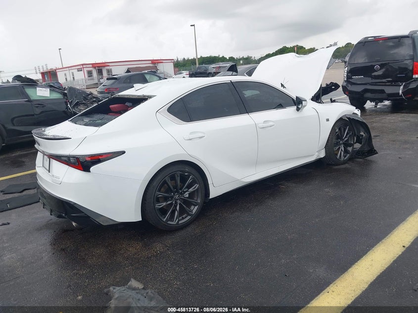 Vin: jthbz1b22s5091375, lot: 46312572, lexus is 350 f sport design 20254
