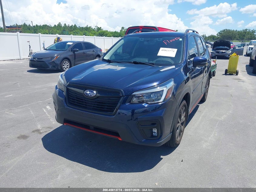Vin: jf2skarc9mh575423, lot: 46312620, subaru forester sport 20212