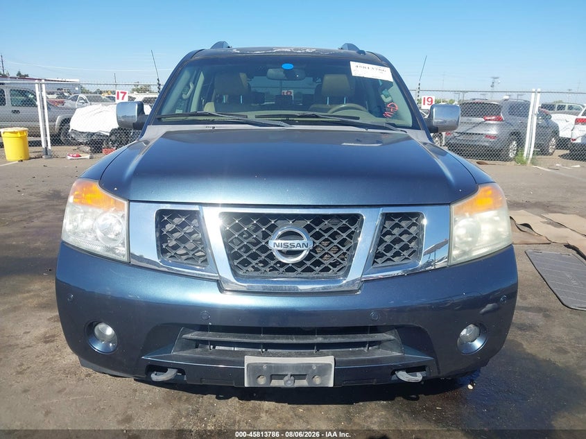 2013 NISSAN ARMADA SPORT UTILITY VEHICLE 5.6L V-8 DOHC, VVT, 317HP
