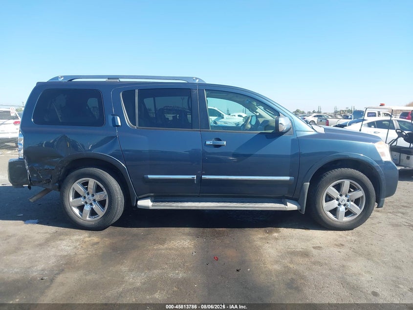 2013 NISSAN ARMADA SPORT UTILITY VEHICLE 5.6L V-8 DOHC, VVT, 317HP