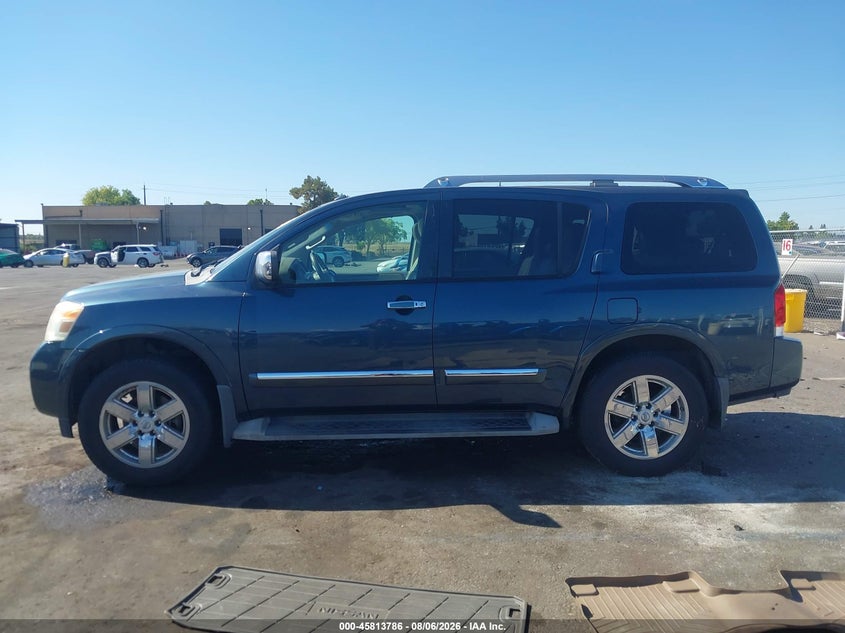 2013 NISSAN ARMADA SPORT UTILITY VEHICLE 5.6L V-8 DOHC, VVT, 317HP