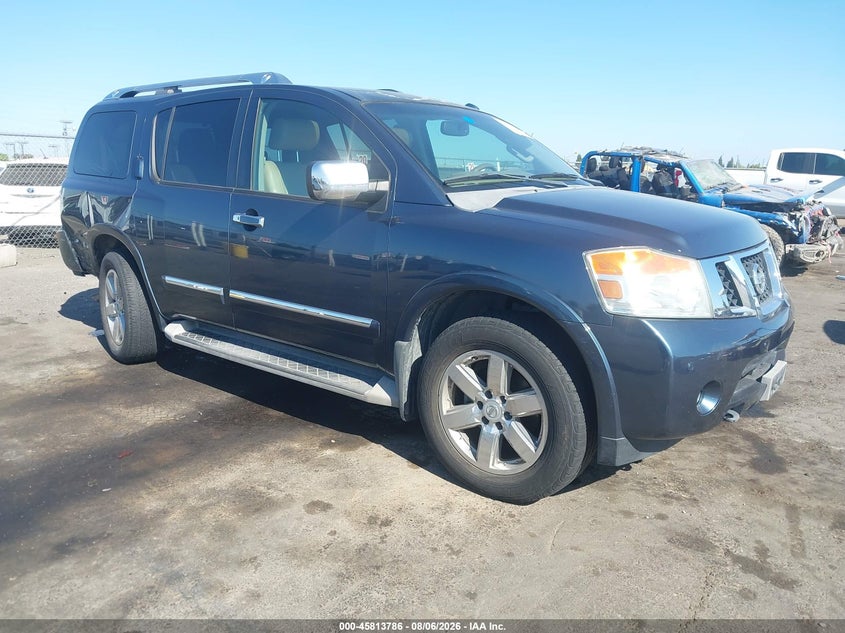 Vin: 5n1aa0nc4dn605955, lot: 46312632, nissan armada platinum 20131