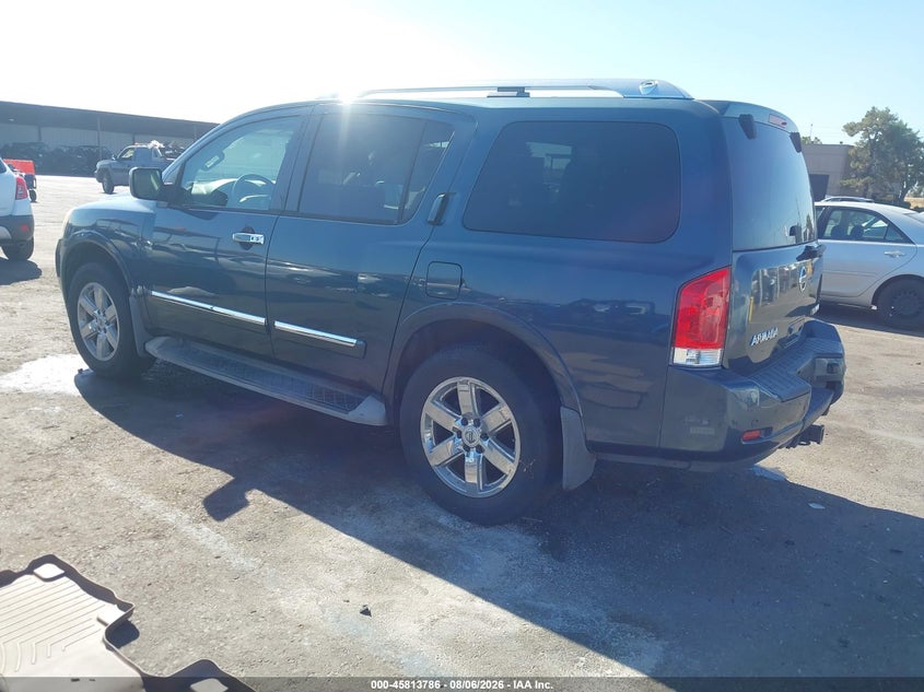 Vin: 5n1aa0nc4dn605955, lot: 46312632, nissan armada platinum 20133