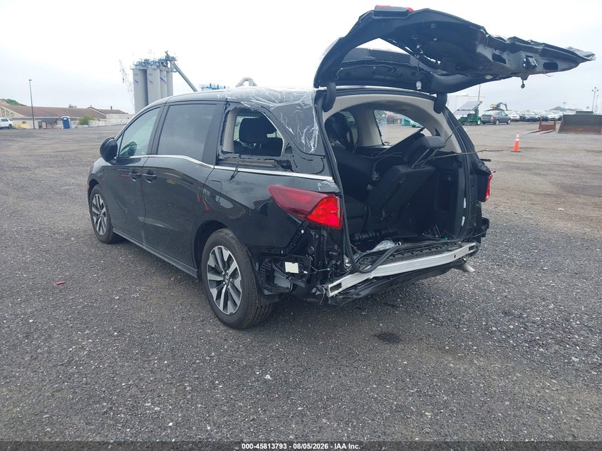 Vin: 5fnrl6h65tb064633, lot: 46312639, honda odyssey ex-l 20263