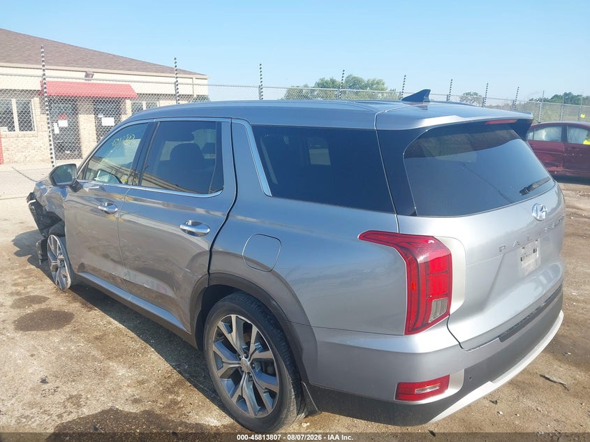 Vin: km8r44he7lu074124, lot: 46312653, hyundai palisade sel 20203