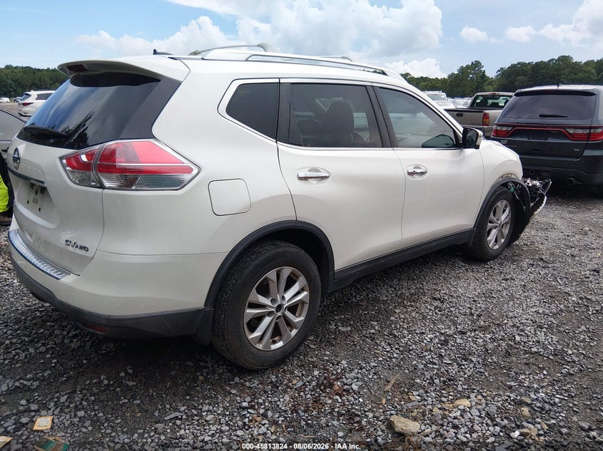 2016 NISSAN ROGUE auction photo 4