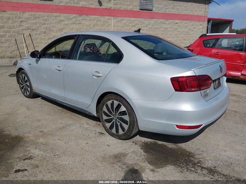 2013 VOLKSWAGEN JETTA HYBRID auction photo 3