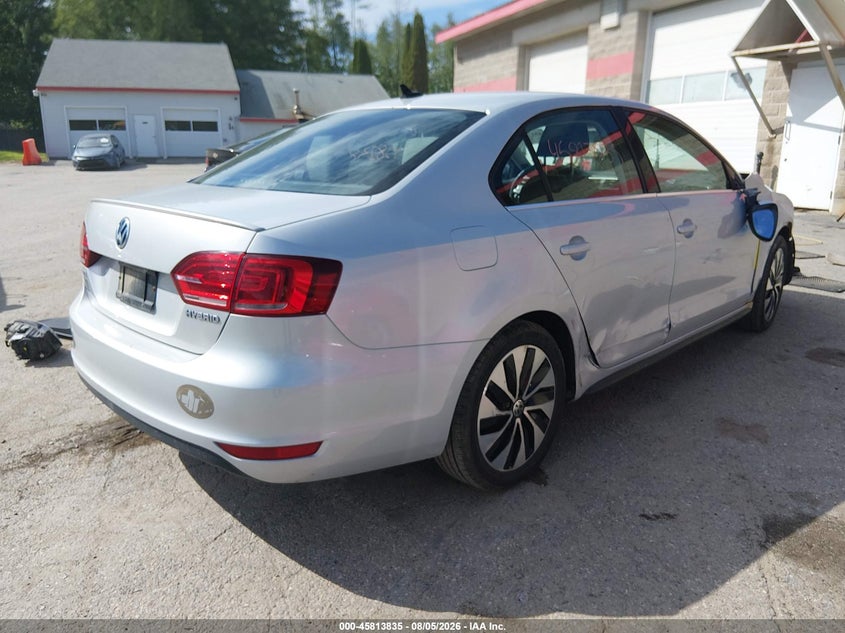2013 VOLKSWAGEN JETTA HYBRID auction photo 4