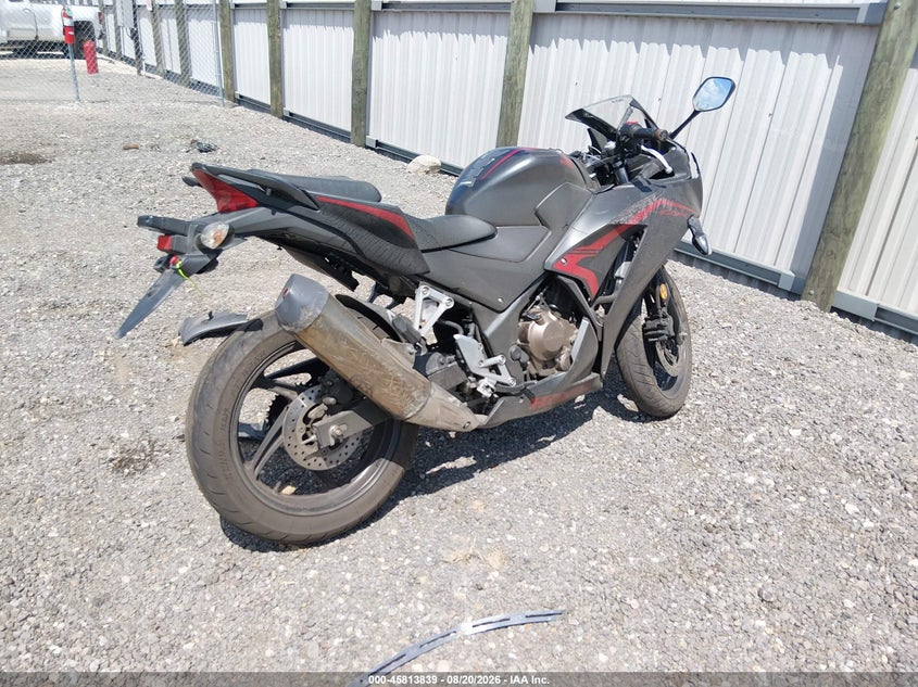 2021 HONDA CBR300 auction photo 4