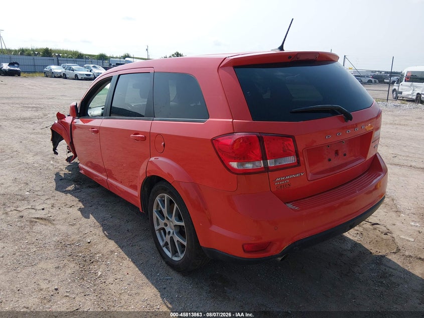 Vin: 3c4pddeg3ht623384, lot: 46312709, dodge journey gt awd 20173