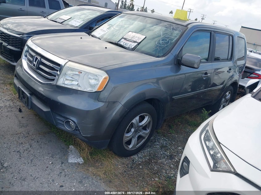 Vin: 5fnyf3h75cb004300, lot: 46312721, honda pilot ex-l 20122