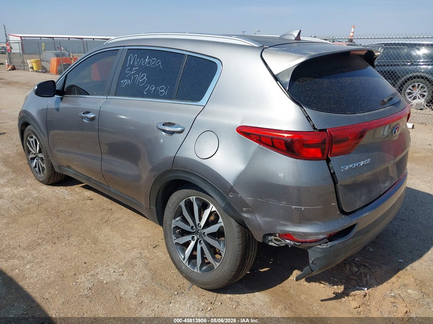 Vin: kndpn3ac3h7271857, lot: 46312752, kia sportage ex 20173
