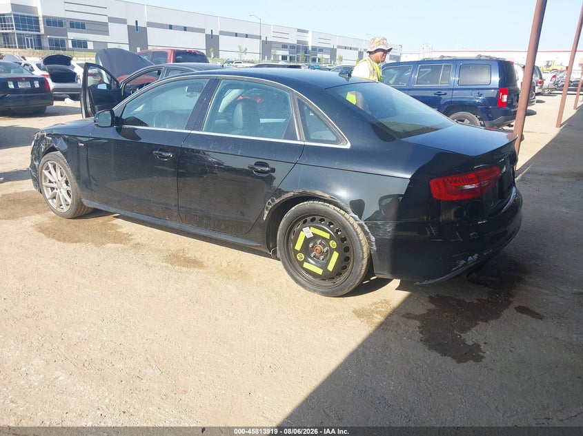 Vin: waubfafl8fa026277, lot: 46312765, audi a4 2.0t premium 20153