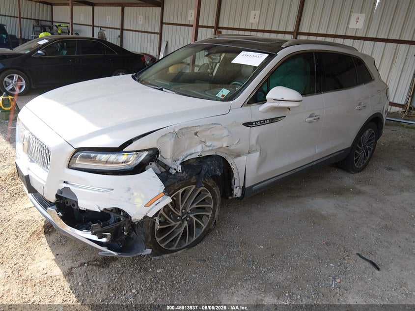 Vin: 2lmpj6k9xlbl25770, lot: 46312783, lincoln nautilus reserve 20202