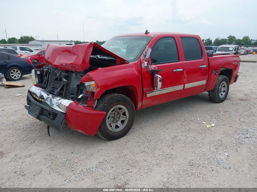 2008 Chevrolet Silverado, Front End, IAAI, VIN 3GCEK13358G150981 — photo 2