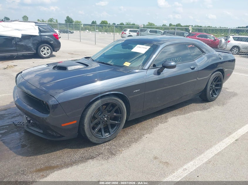 Vin: 2c3cdzbt8hh618000, lot: 46312796, dodge challenger r/t 20172