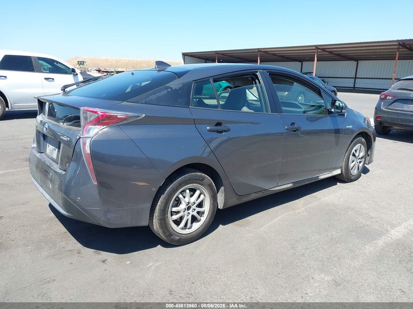 Vin: jtdkbrfu6j3061659, lot: 46312806, toyota prius two 20184