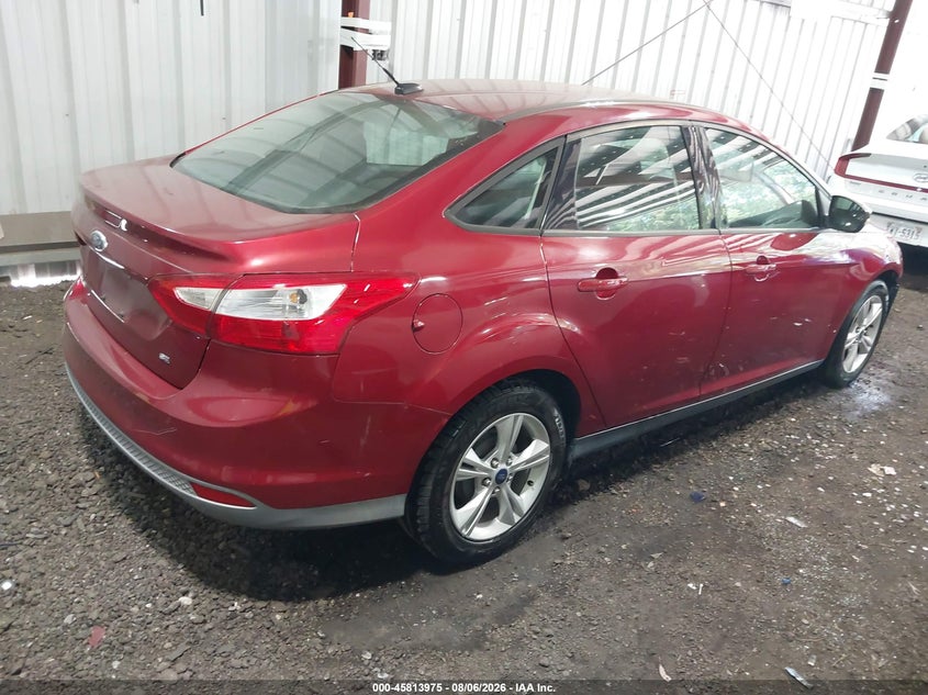 Vin: 1fadp3f27dl230393, lot: 46312821, ford focus se 20134
