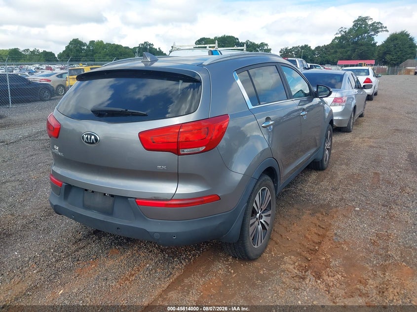 2015 KIA SPORTAGE auction photo 4