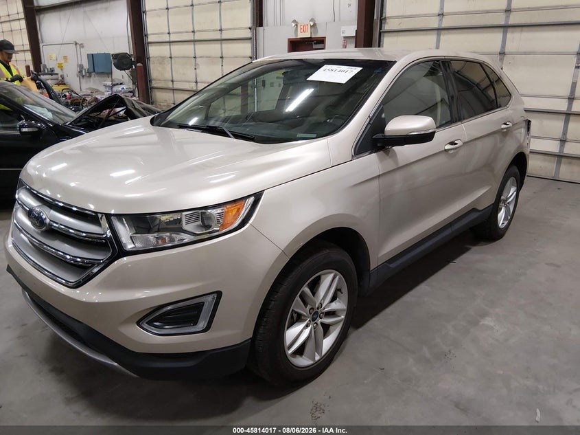 Vin: 2fmpk4j84jbb28998, lot: 46312863, ford edge sel 20182