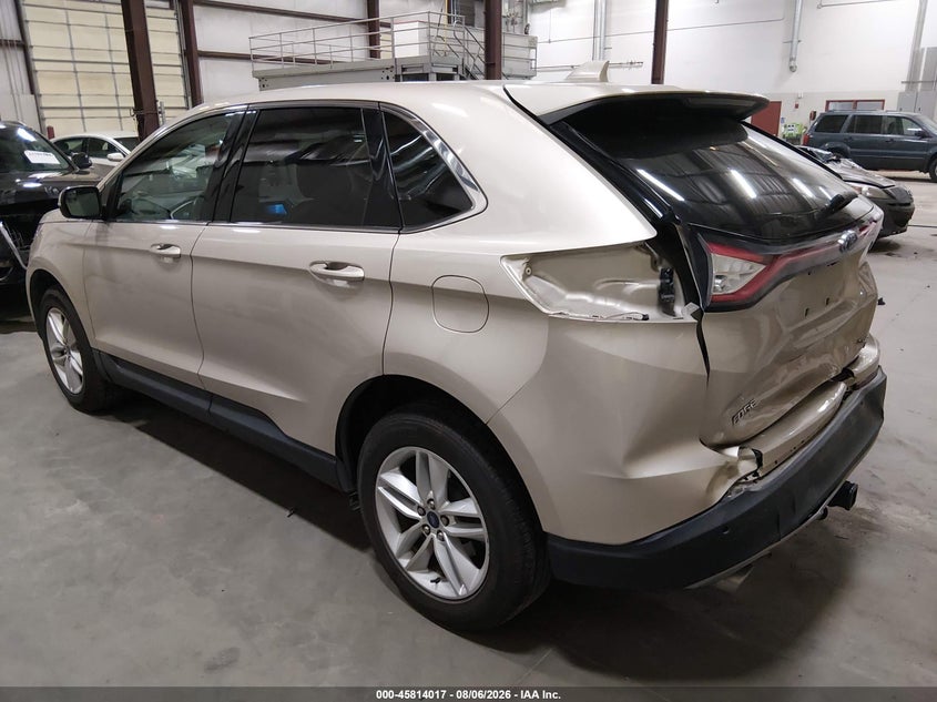 Vin: 2fmpk4j84jbb28998, lot: 46312863, ford edge sel 20183