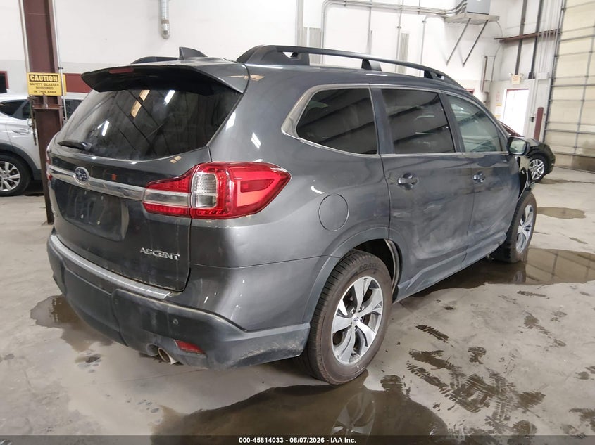 Vin: 4s4wmacd3l3477801, lot: 46312879, subaru ascent premium 20204