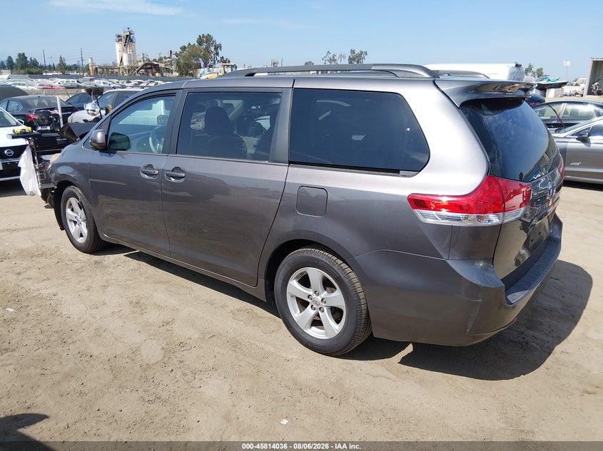 Vin: 5tdkk3dc8es471178, lot: 46312882, toyota sienna le v6 8 passenger 20143