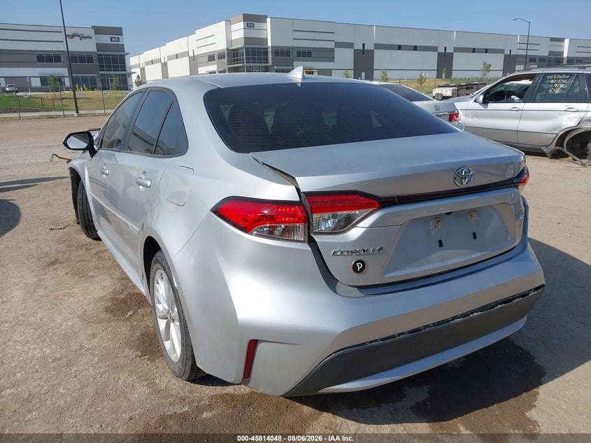 Vin: jtdvpmae3mj178603, lot: 46312894, toyota corolla le 20213