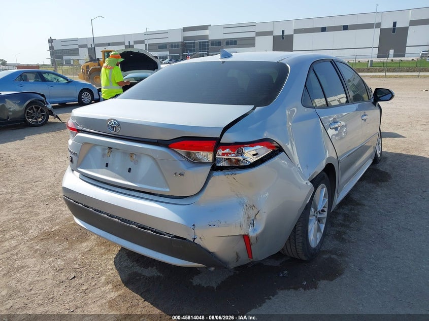 Vin: jtdvpmae3mj178603, lot: 46312894, toyota corolla le 20214