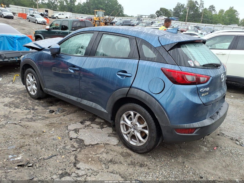 Vin: jm1dkdb70j0326346, lot: 46312921, mazda cx-3 sport 20183