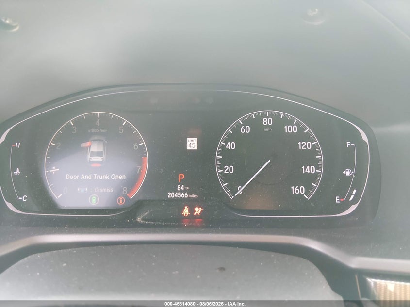 2018 HONDA ACCORD auction photo 7