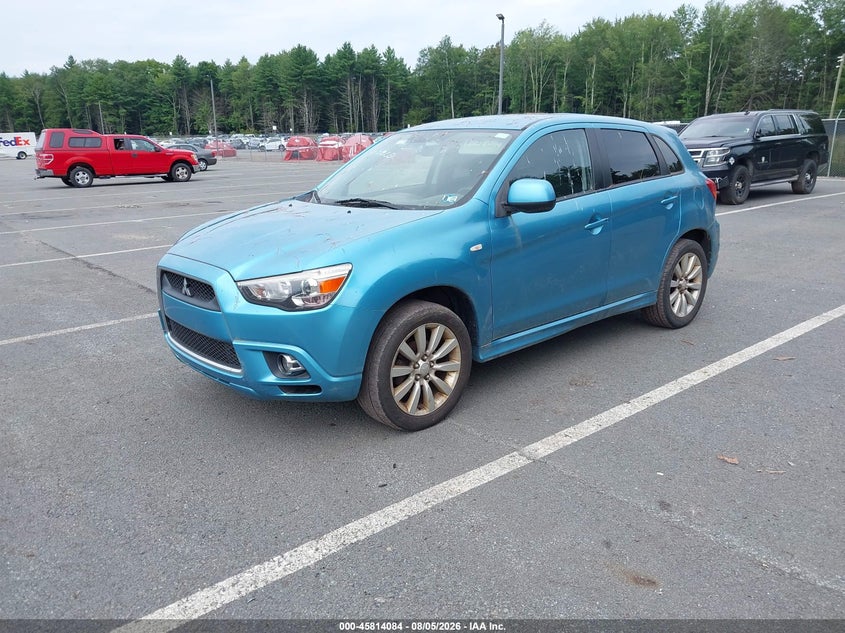 Vin: ja4ar4au9bz018279, lot: 46312930, mitsubishi outlander sport se 20112