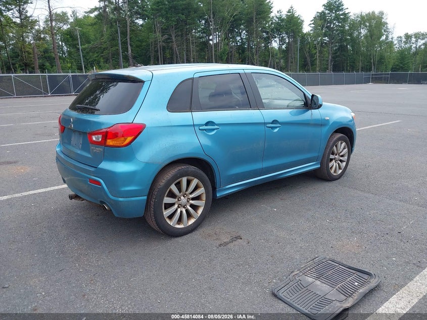 Vin: ja4ar4au9bz018279, lot: 46312930, mitsubishi outlander sport se 20114