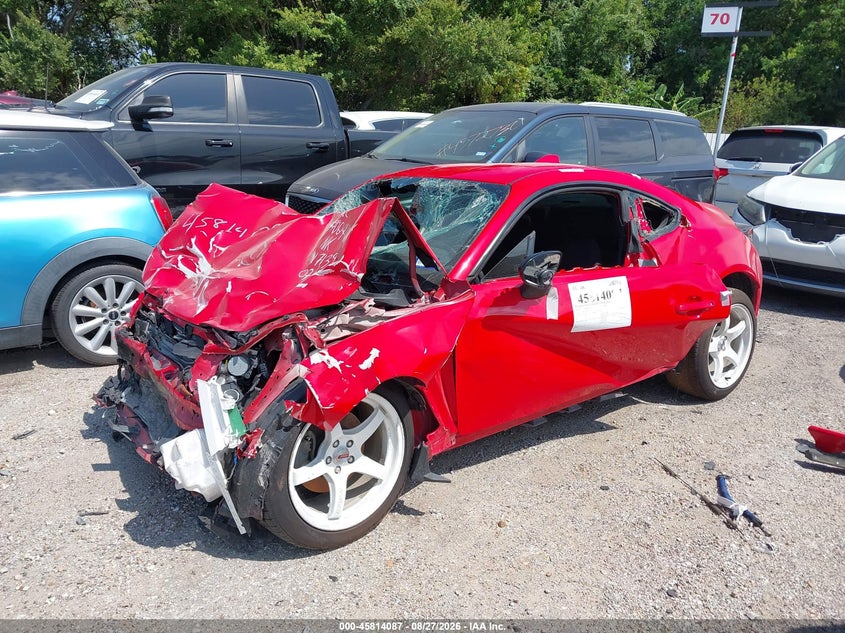 Vin: jf1znbc11n8757139, lot: 46312933, toyota gr86 20222