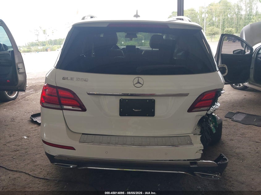MERCEDES-BENZ GLE 350 2017 VIN 4JGDA5JB7HA952197