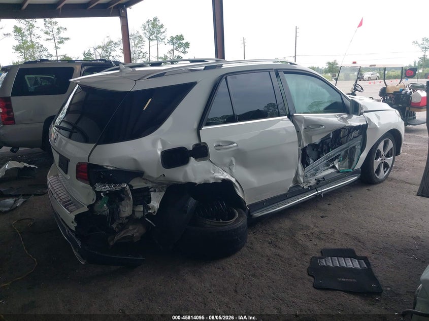 Vin: 4jgda5jb7ha952197, lot: 46312941, mercedes-benz gle 350 20174