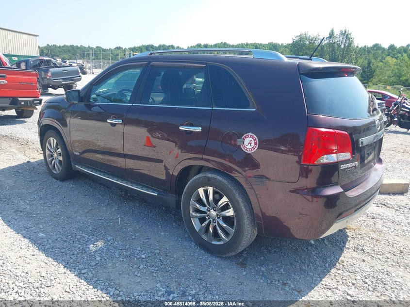 Vin: 5xykwda25dg328805, lot: 46312944, kia sorento sx v6 20133