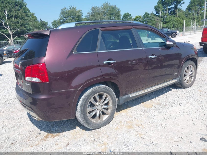 Vin: 5xykwda25dg328805, lot: 46312944, kia sorento sx v6 20134