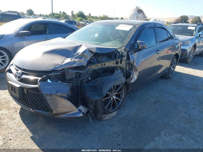 Vin: 4t1bf1fk1gu202169, lot: 46312947, toyota camry xse 20162