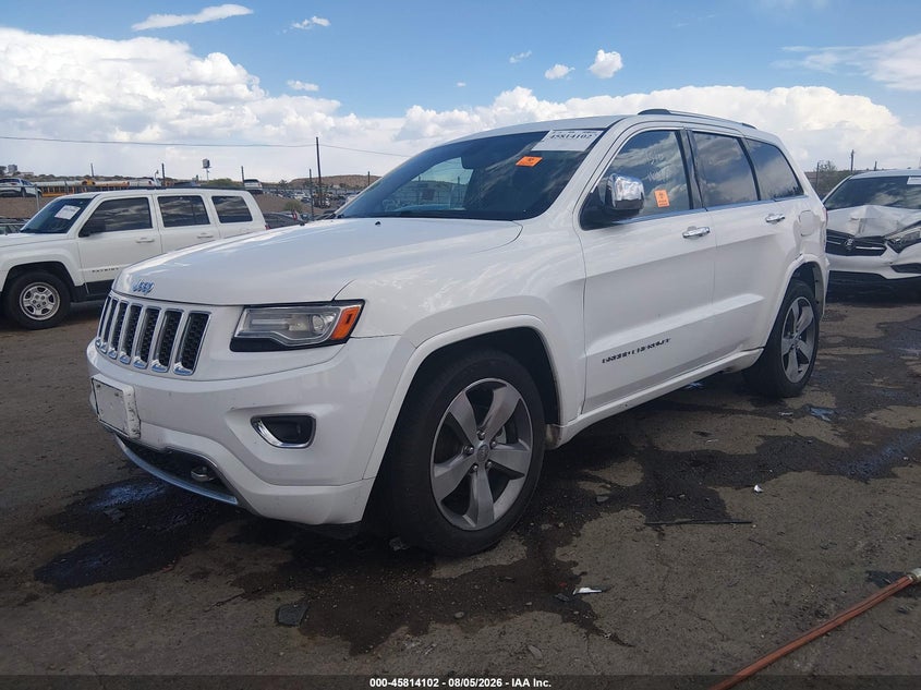 Vin: 1c4rjfcg5ec479733, lot: 46312948, jeep grand cherokee overland 20142