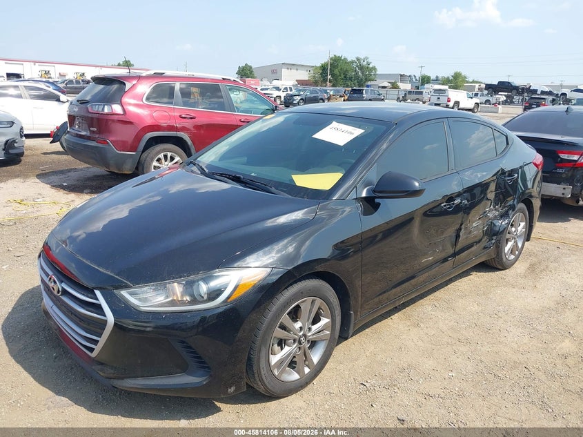 Vin: kmhd84lf1ju628110, lot: 46312952, hyundai elantra sel 20182