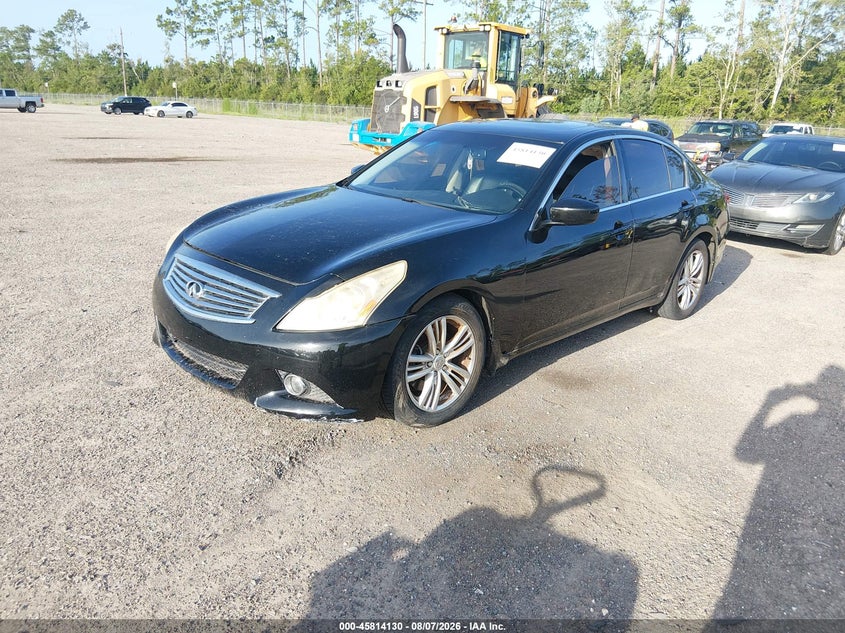Vin: jn1cv6arxcm978049, lot: 46312976, infiniti g37x 20122