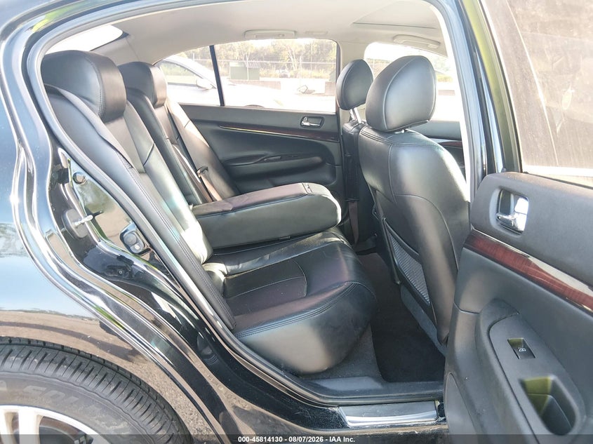2012 INFINITI G37X auction photo 8