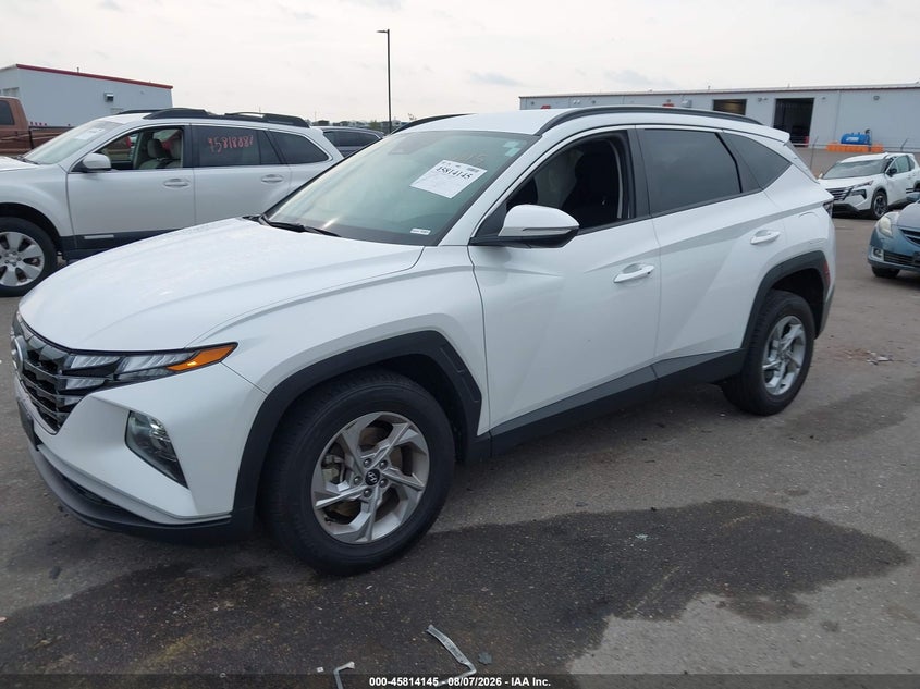 Vin: 5nmjbcae6nh142564, lot: 46312991, hyundai tucson sel 20222